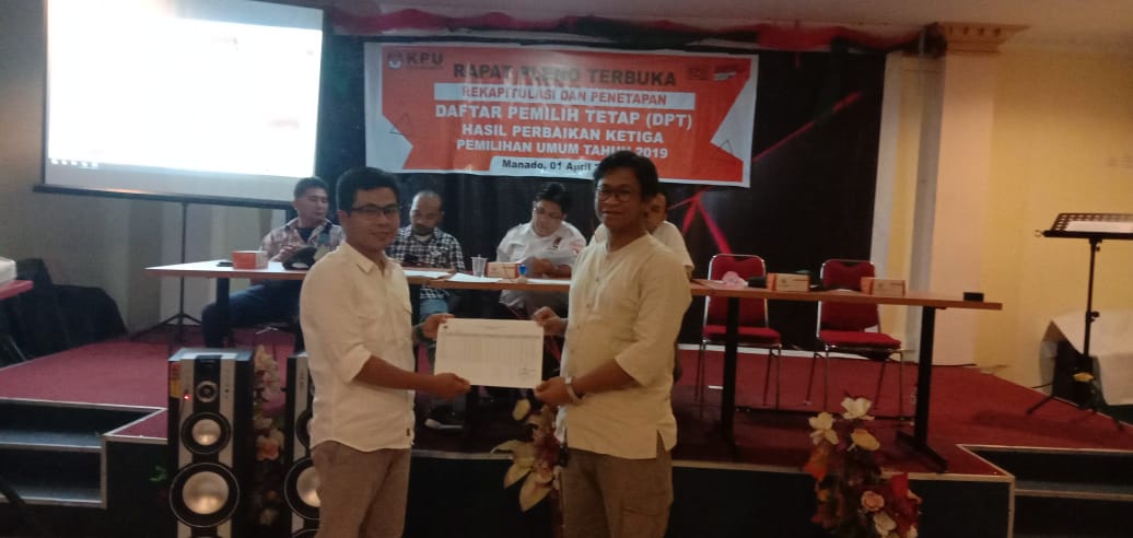 Bawaslu Manado Rekomendasi 827 Warga Dimasukkan Sebagai Daftar Pemilih