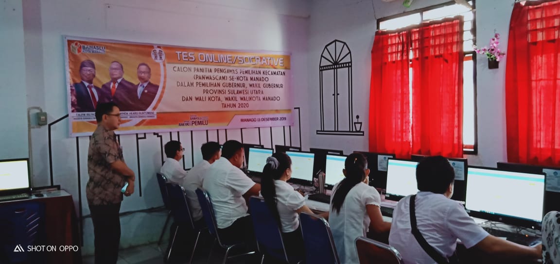 PENGUMUMAN ! Daftar Calon PANWASCAM Bawaslu Manado Terpilih