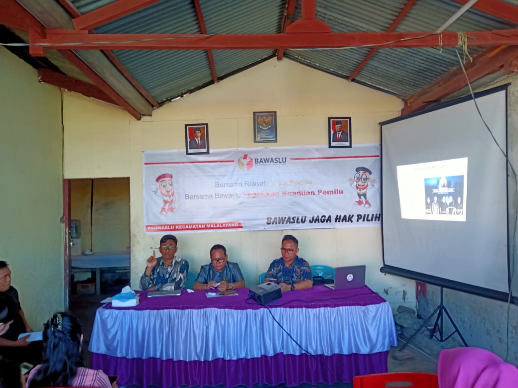 Pelantikan Panwaslu Kelurahan Dan Agenda Cegah Virus Corona