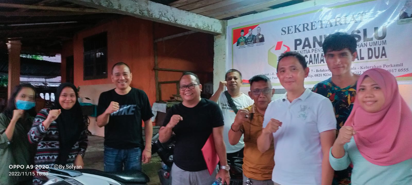 Ketua Bawaslu Manado Melakukan Supervisi di Kecamatan Paal Dua
