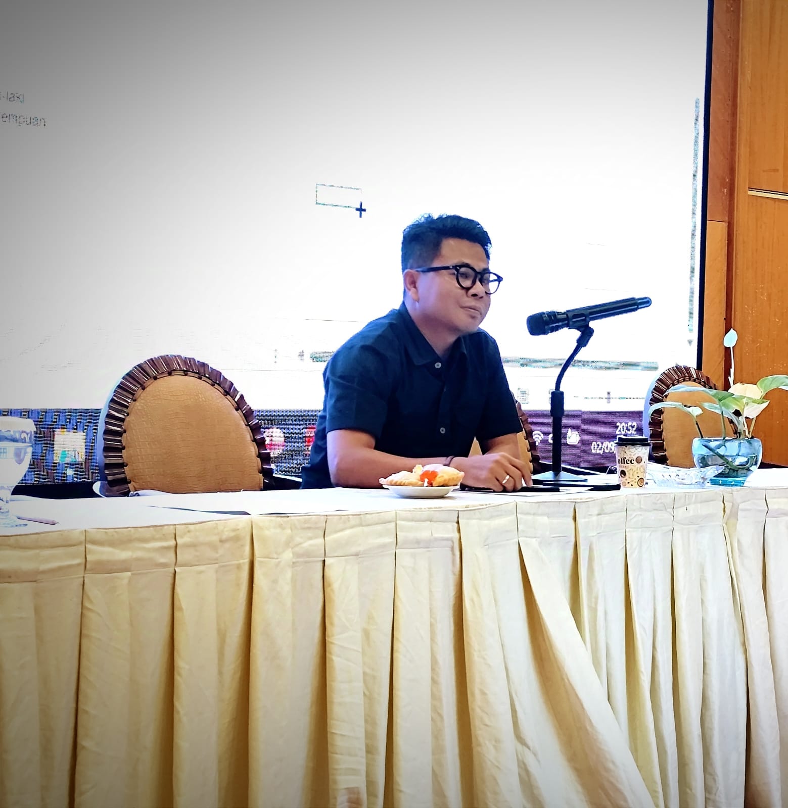 Anggota Bawaslu manado Abdul Gafur Subaer