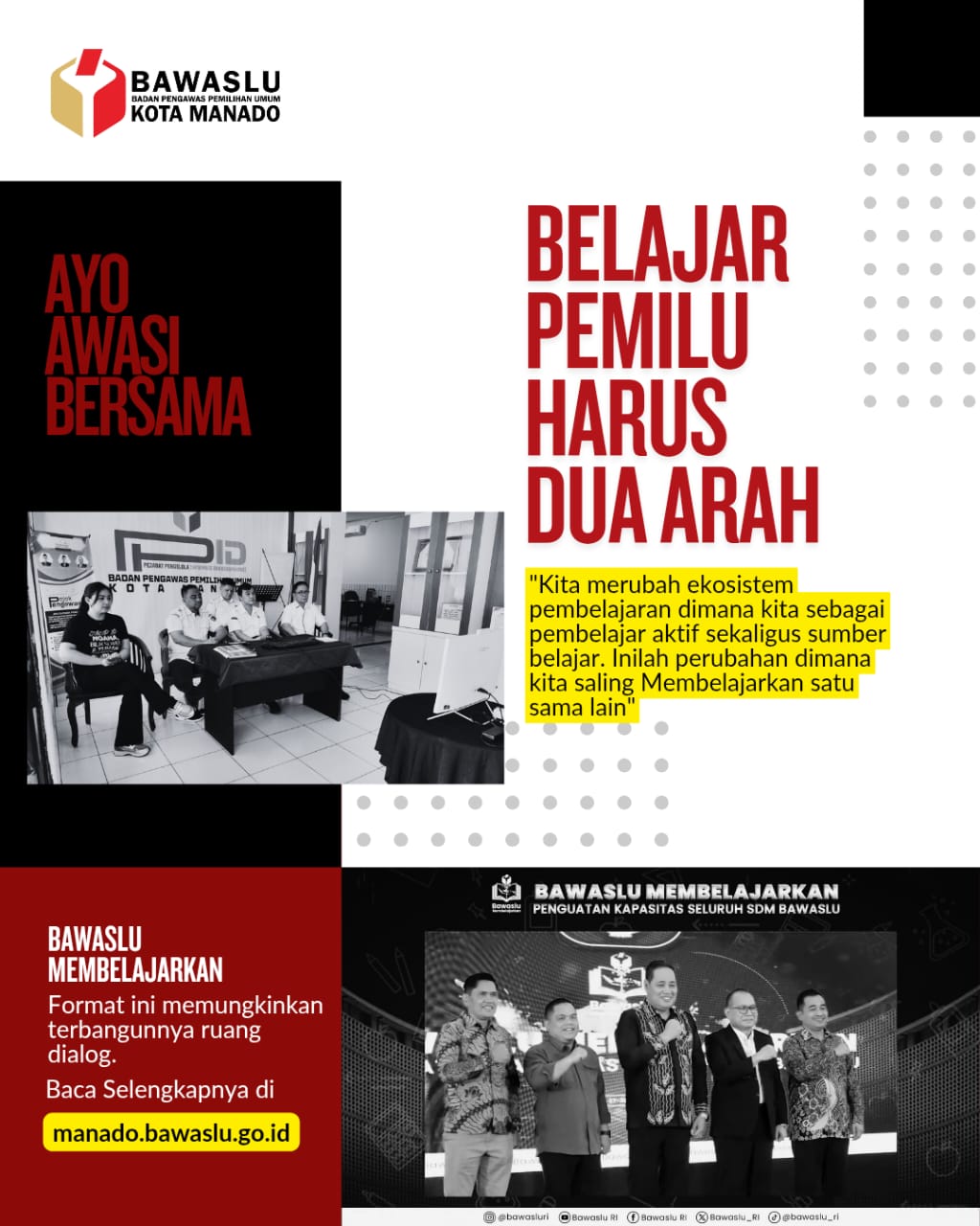 Bawaslu membelajarkan