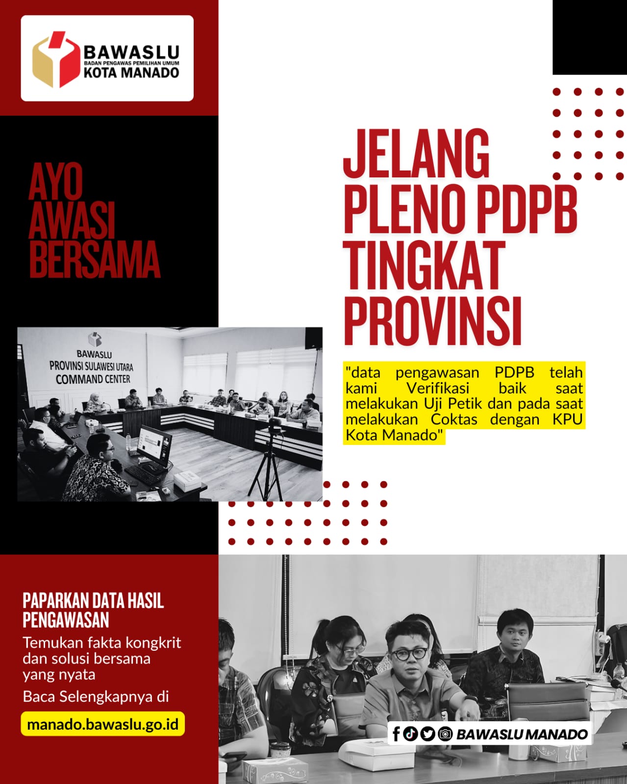 Rapat Persiapan Pleno PDPB Tingkat Provinsi