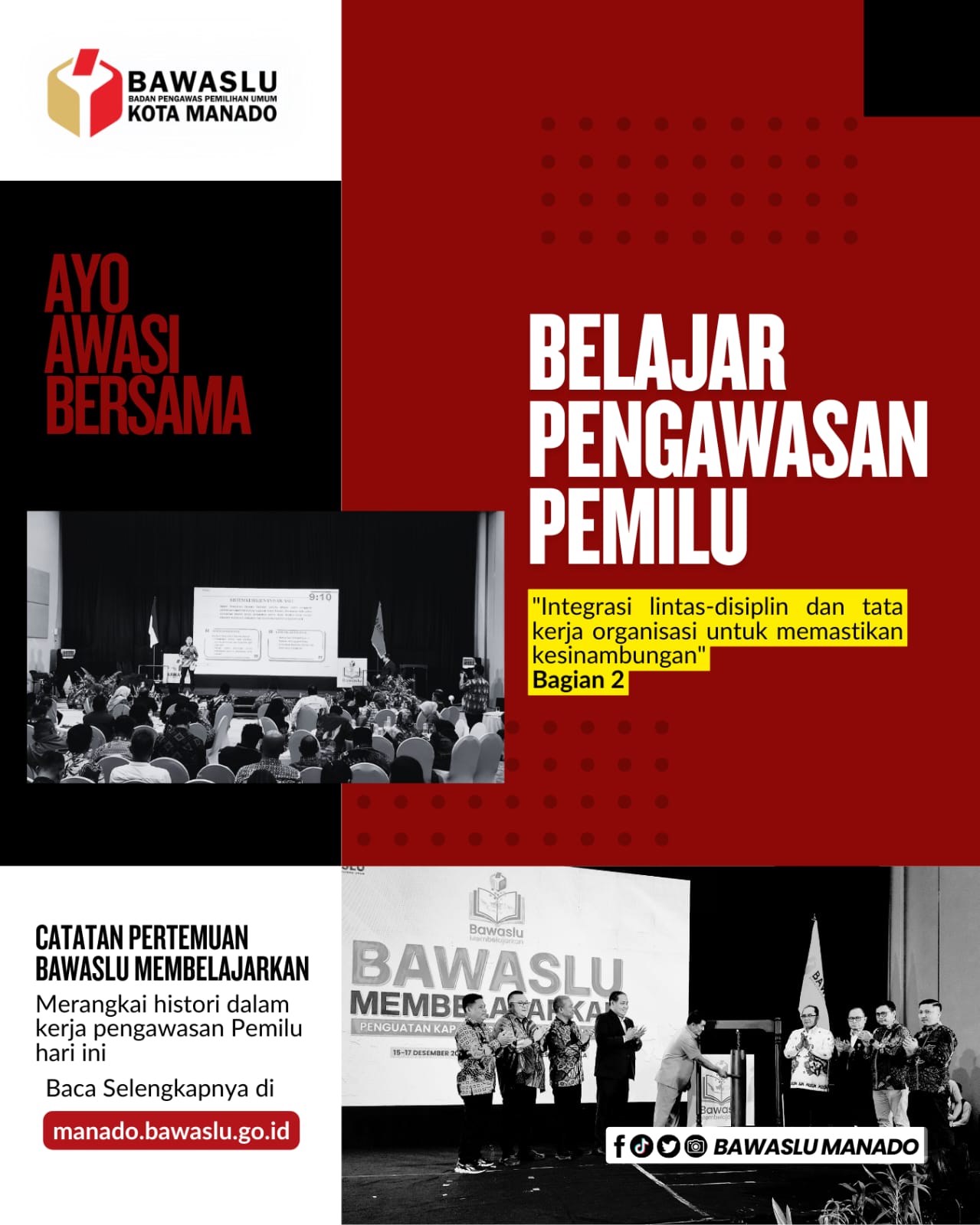 Bawaslu Membelajarkan Batch III Sulawesi Utara