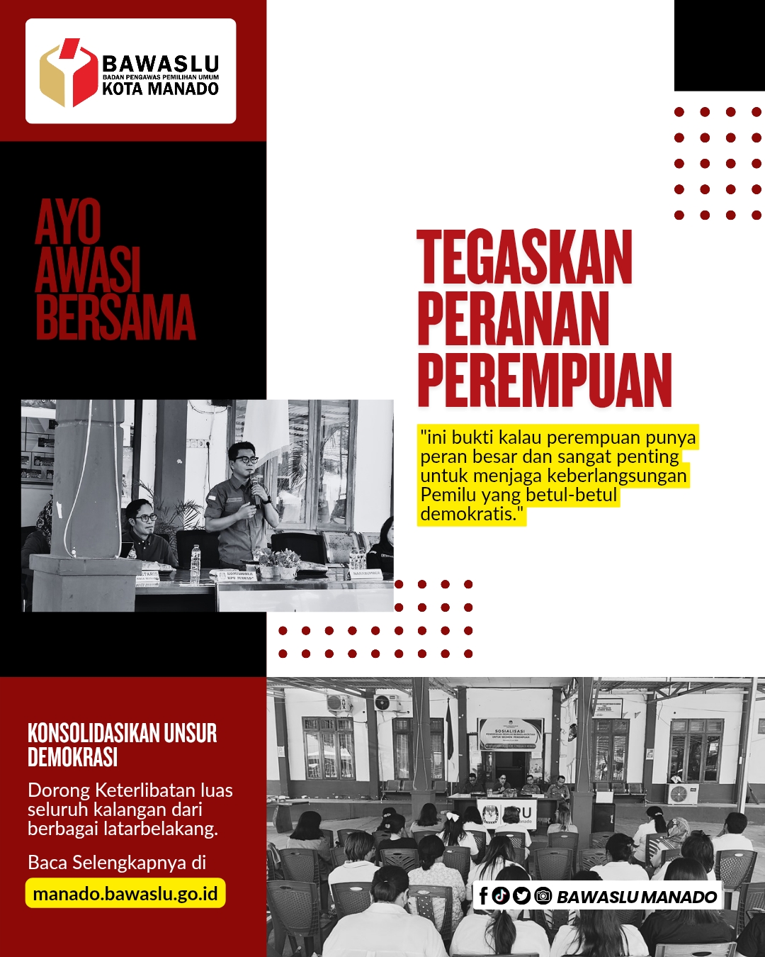Konsolidasi Demokrasi bersama kaum Perempuan