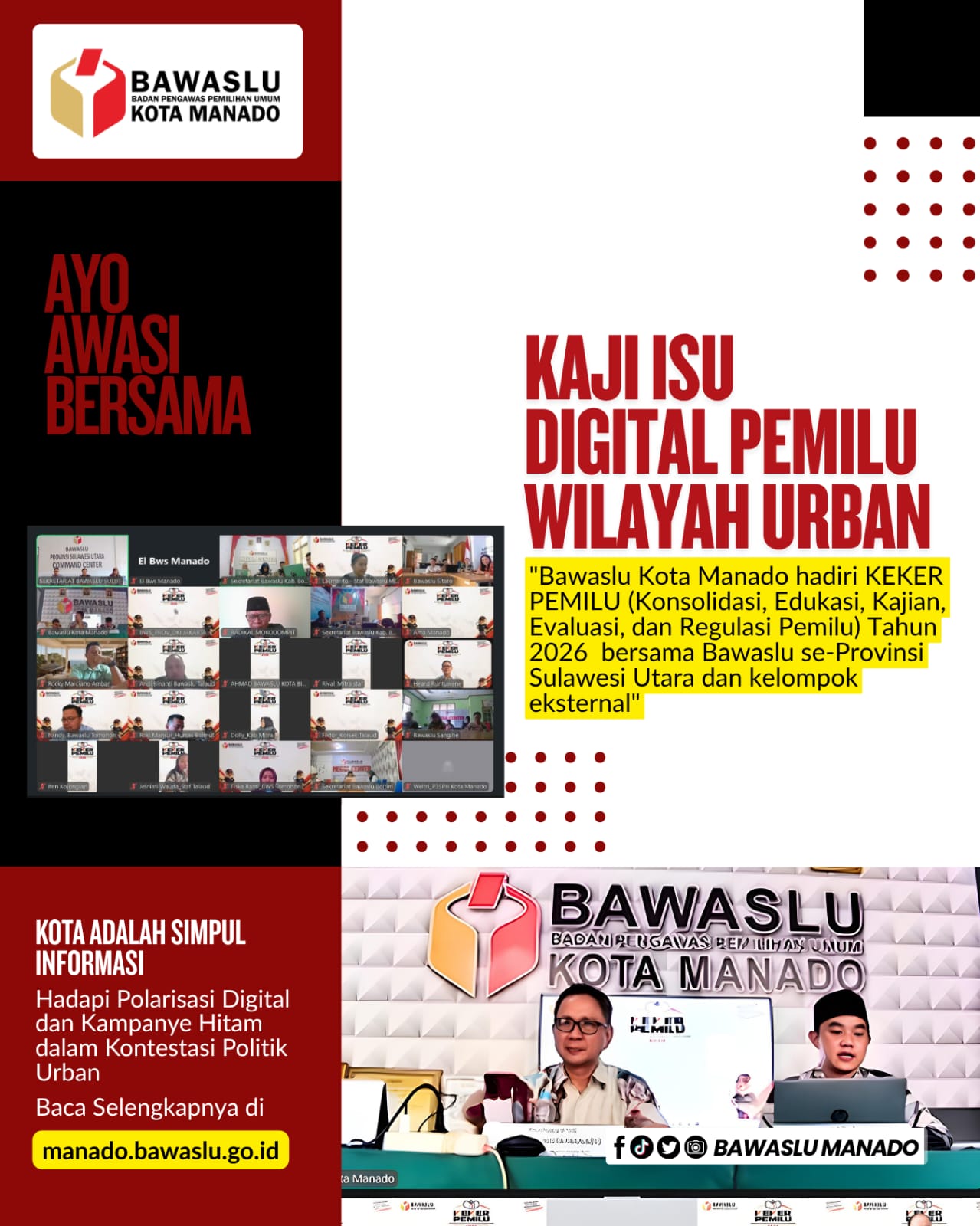 Kaji Isu Digital Pemilu di Wilayah Urban 