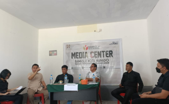 Bawaslu Manado Manfaatkan Ruang Publik dalam Pengawasan