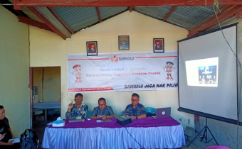 Pelantikan Panwaslu Kelurahan Dan Agenda Cegah Virus Corona