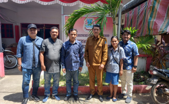 Panwascam Bunaken Kepulauan mengunjungi kantor Kecamatan